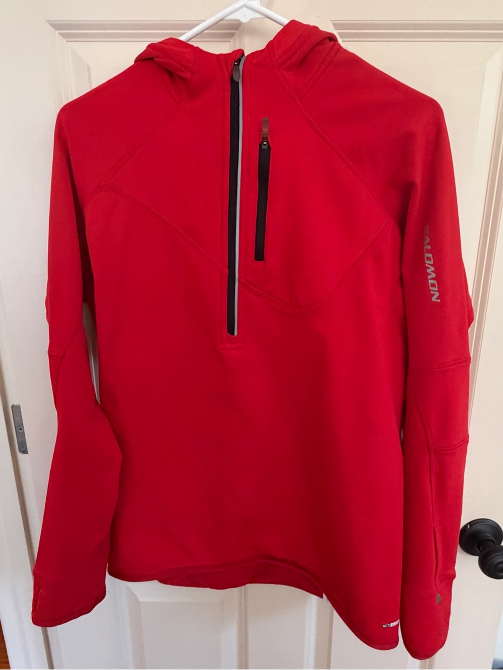 Salomon Swift Actitherm men’s medium hoodie pullover running